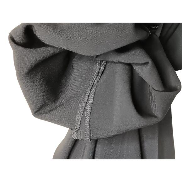 Max Mara Women’s Black Pleated Wide Leg Trousers Pants IT 40 US 6 - Picture 15 of 15